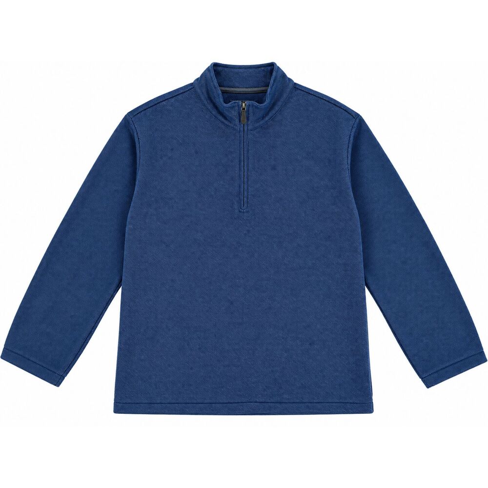Vineyard Vines Textured Knit Quarter Zip Casual Everyday Wear Pullover Sz. XL